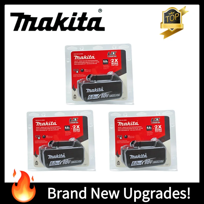 

Environmentally safe makita 18v battery, batterie makita 18v, 18V 6Ah non-toxic battery, for makita eco-tools.