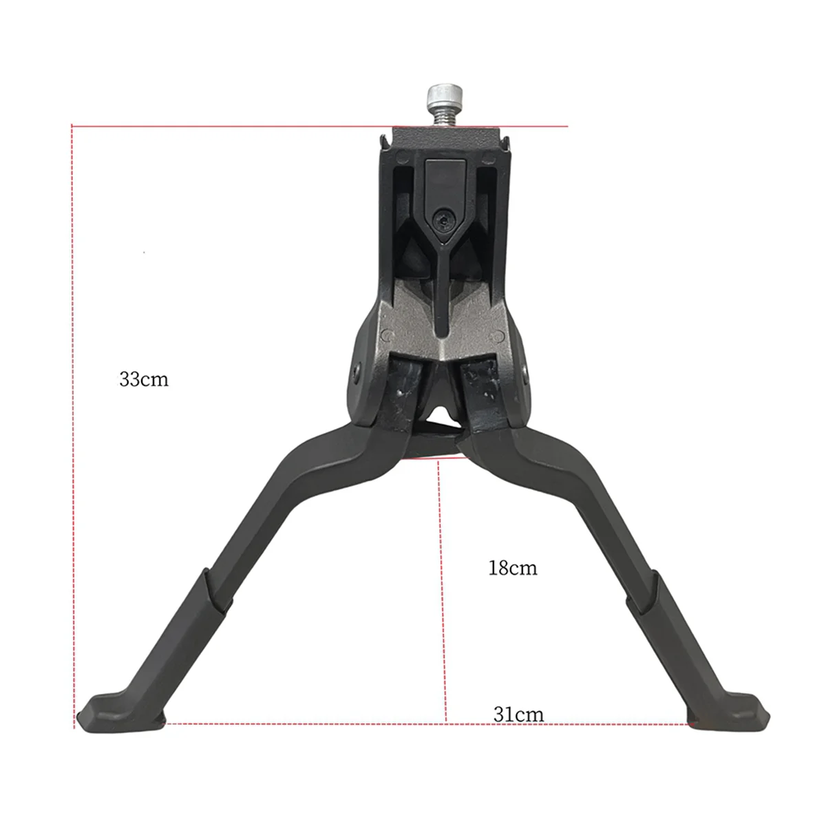 

A47ZZ Bicycle Kickstand Bike Adjustable Double Leg Kickstand for Touring Bike Cargo Bike