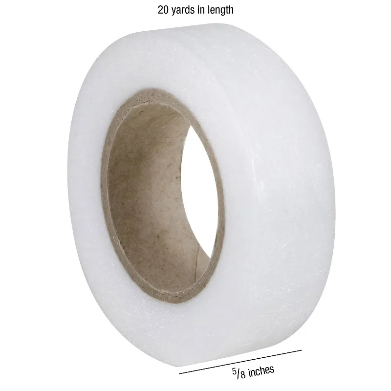 White Regular Weight Iron-on Sewing Fusing Web, 20 Yards