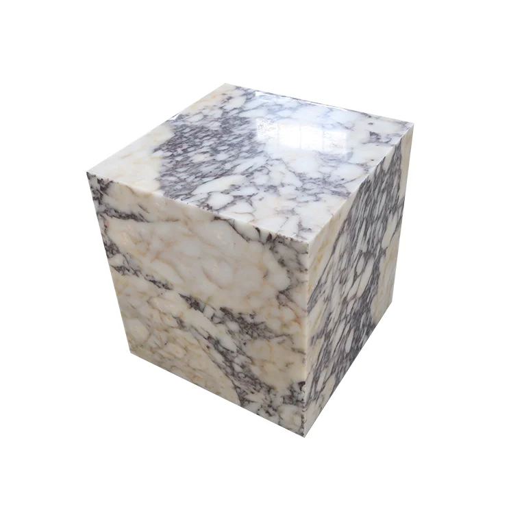 # Marble Plinth Stone Side Table Marble Coffee Table  Living Room