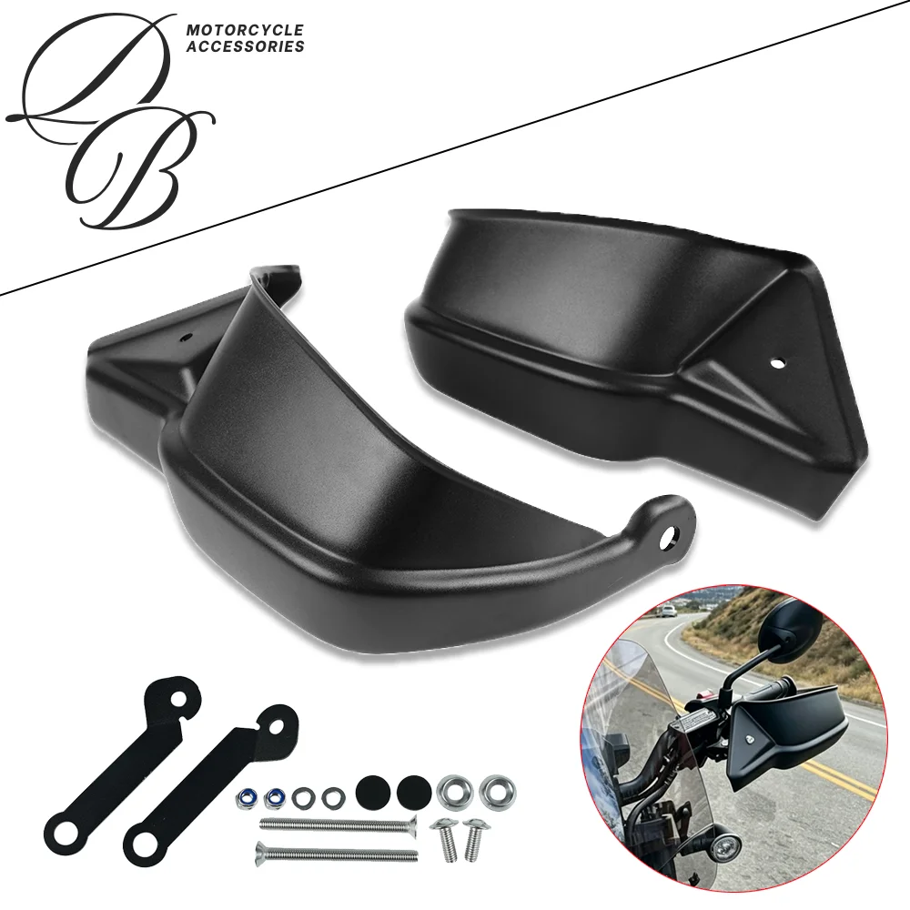 New Matte Black Motorcycle Handguards Wind Deflectors Kit Hand Protector Fit For Honda NC700X 2012 - 2013 NC750X DCT 2014 - 2020