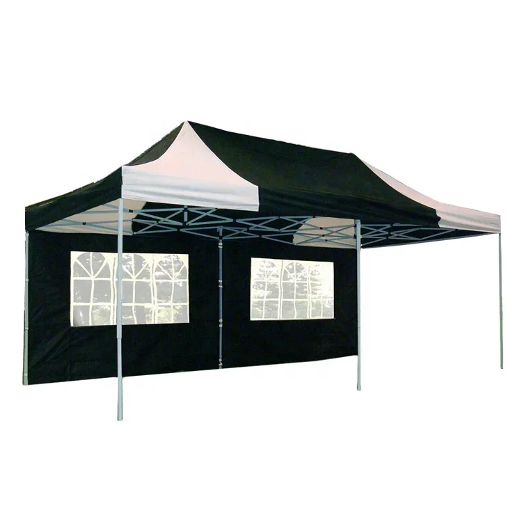 

Party Event Tent Waterproof 3x6m/4x8m/5x10m, Ez Pop up Folding Tent With Side Wall