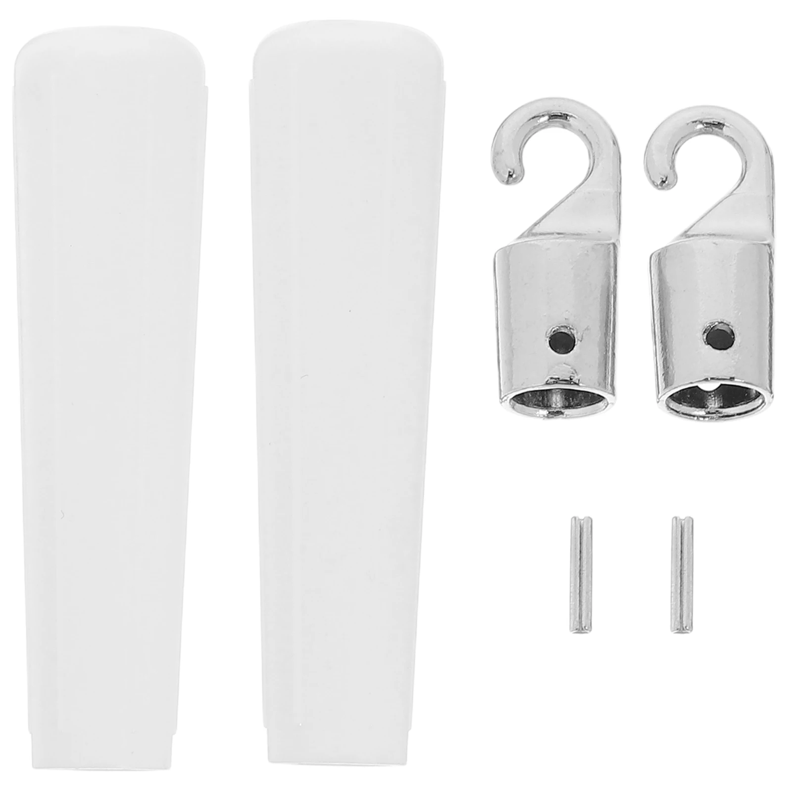 

4 Pcs Tilt Durable Metal Ergonomic Design Curtain Tilt Practical Replacement Parts Vertical Blinds Stick