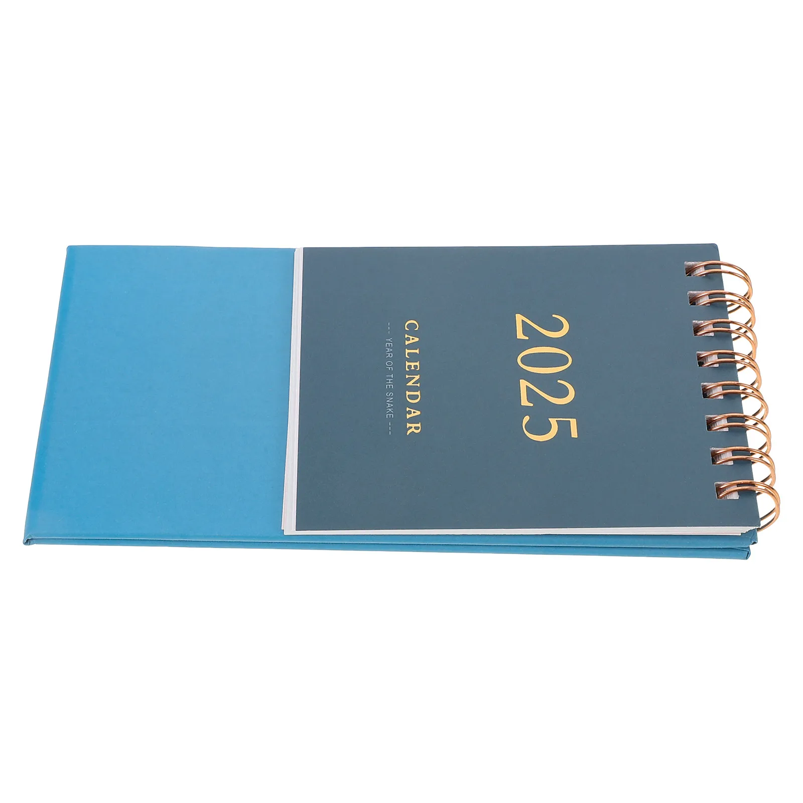 

Mini Desk Calendar Standing Decorative Office Desktop Small-sized Monthly Navy Creative