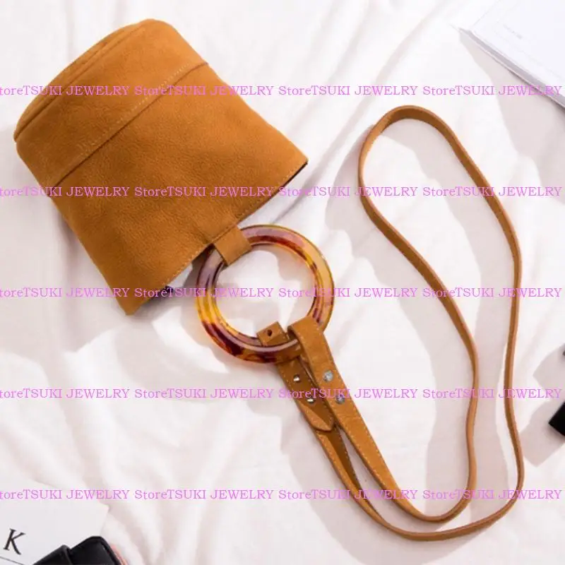

62KE 1 X Круглая ручка для сумки для ручной работы вручную для сумочки DIY Accessories