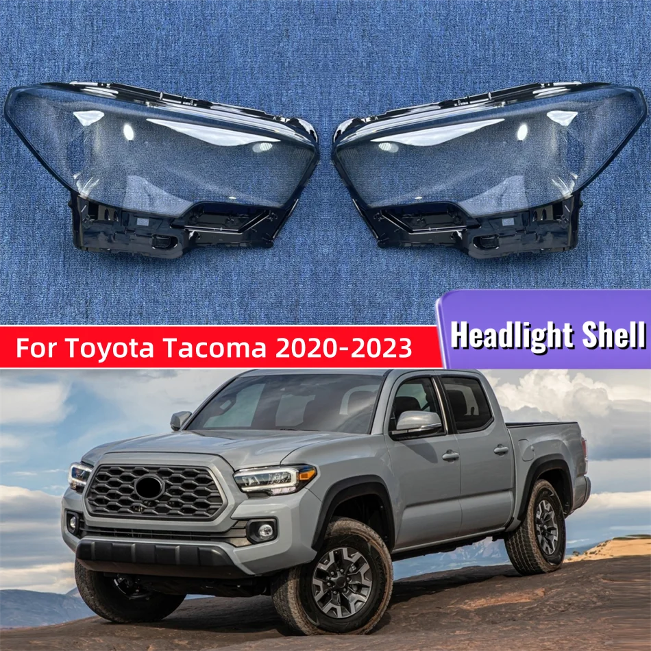 

Для Toyota Tacoma 2020 2021 2022 2023, внутренние запасные части автомобиля, крышки лампы, фары, лампы, стекло