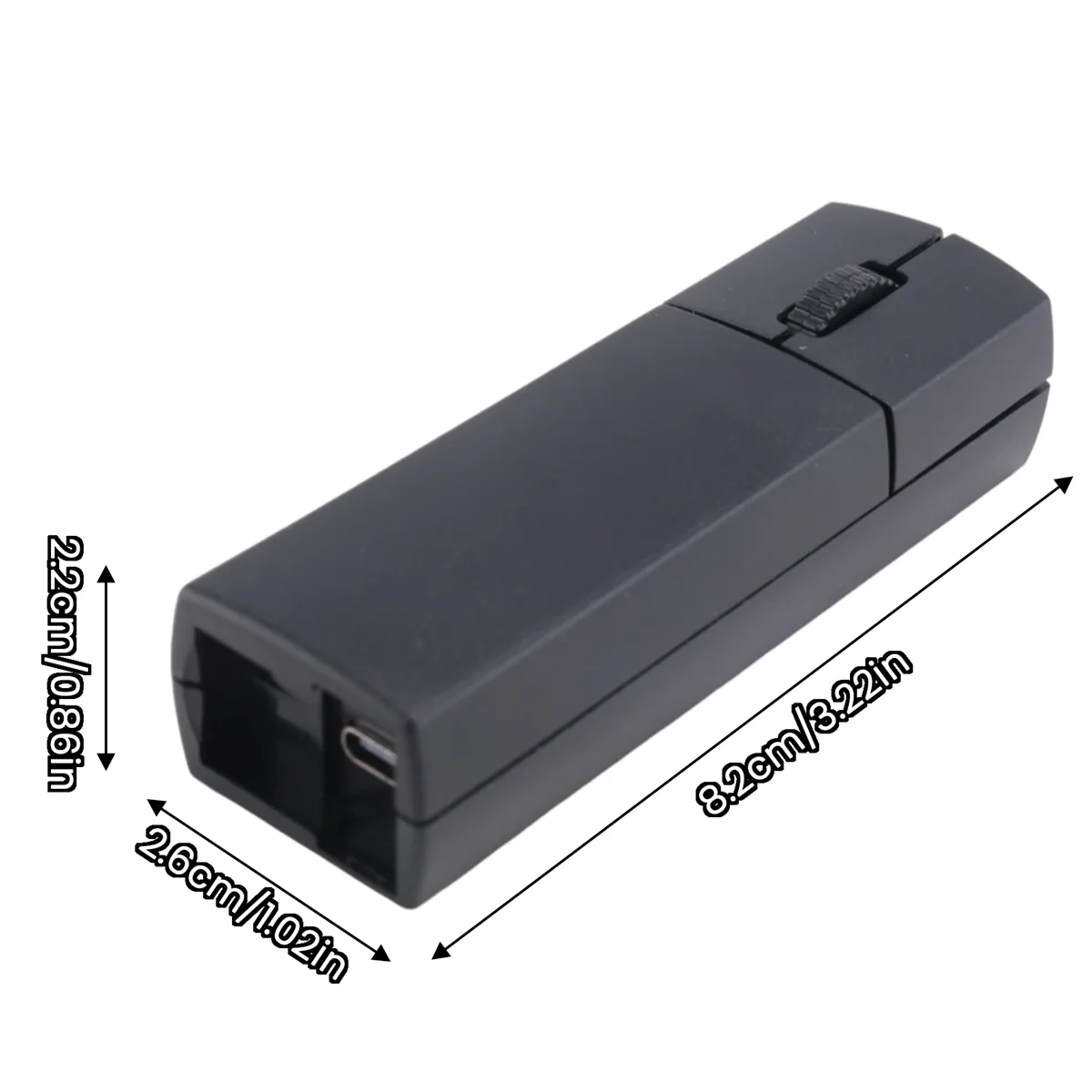 Mini ratón Bluetooth de carga adecuado para Lenovo/Apple/Mac/portátil Mini Mouse negro Z