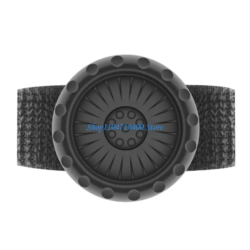 

y1gd Wireless Bluetooth-compatible PTT Walkie Talkie Control Button for Zello Microphone Speaker Push-To-Talk Controller