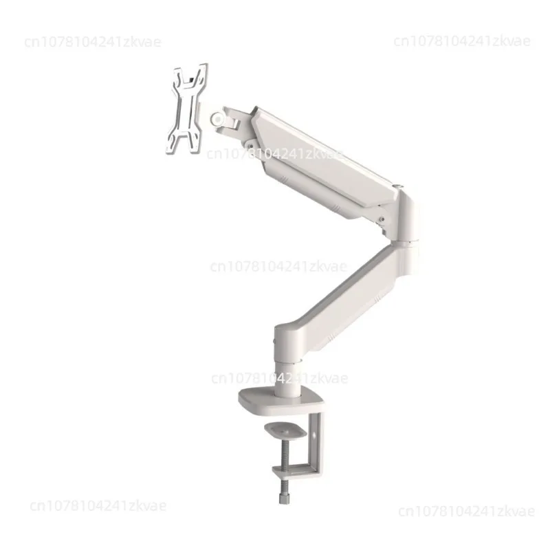 Two single-arm monitoring bracket 10kg 32-inch air pressure arm computer bracket telescopic rotary lifting robot arm view 5