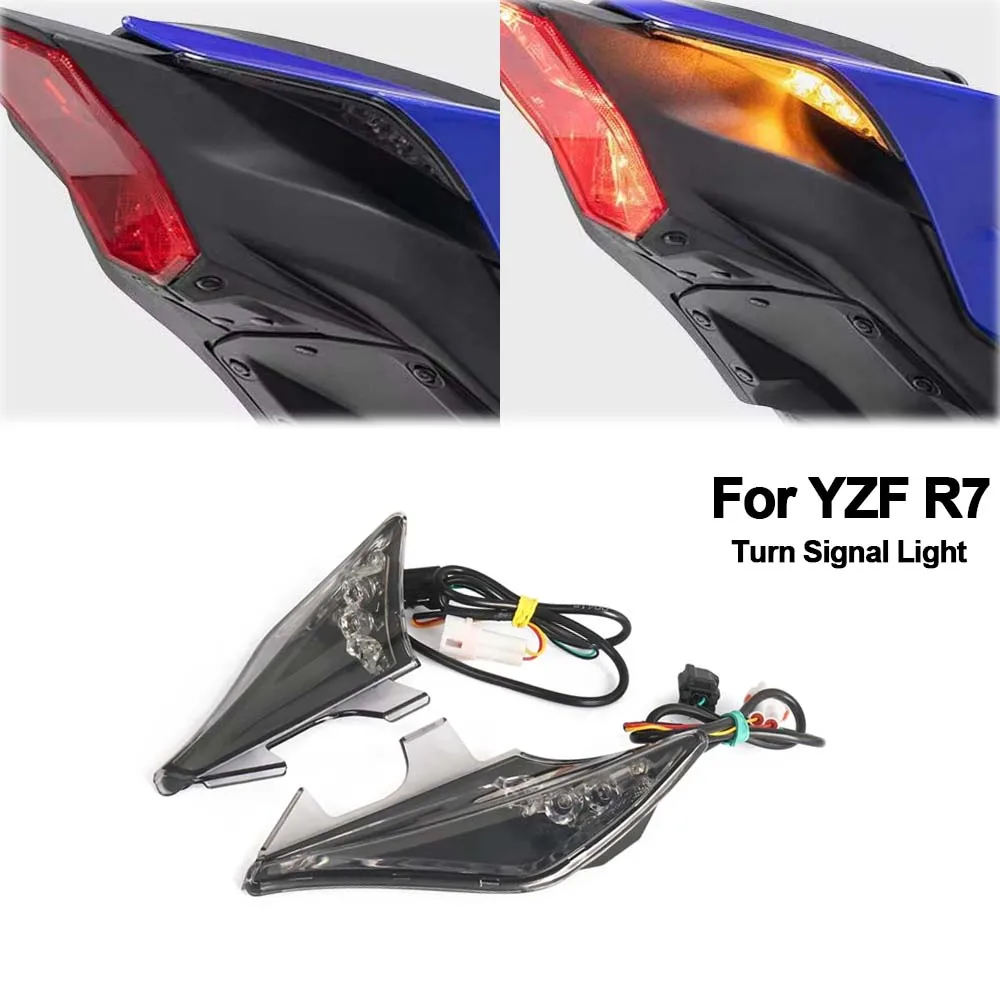 For Yamaha YZF R7 YZF-R7 2022-2025 New Motorcycle Accessories Turn Signal Light Indicators Flashers Integrated Taillight