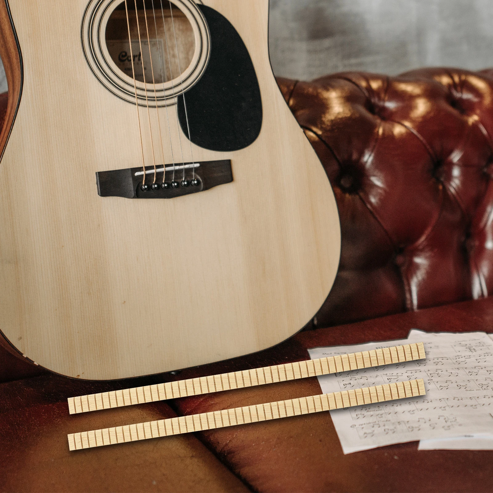 

8pcs Guitar Strips Wood Binding Supplies For Body Decor Luthier Wood Inlay Craft Diy Instrument Upgrade Accessory