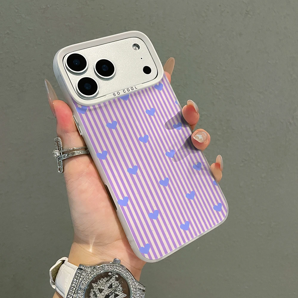 Herz- und Streifenmuster Luxus-Handyhülle für Xiaomi Redmi Note 17 Pro Max Hüllen für Redmi Mi 11 Lite 5G 12 14T 15T 13T Pro Lederhülle – Detail 10