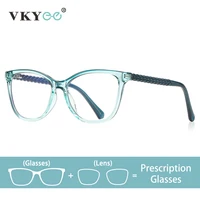 VICKY, diseño personalizado a la moda, gafas fotocromáticas multifocales progresivas antiluz azul, prescripción personalizable