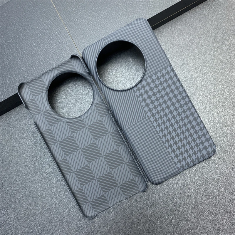 حافظة لهاتف Oneplus 12 13 ACE 2 3 5 Pro من ألياف الكربون الأصلية حافظة رفيعة للغاية غطاء مغناطيسي خفيف الوزن متين وقوي XKRQNQG