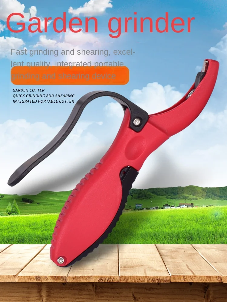 Sharpening Scissors Special Tools Alloy Steel Pruning Shear Knives Kitchen Knife Sharpening Stone Portable Grinding Scissors