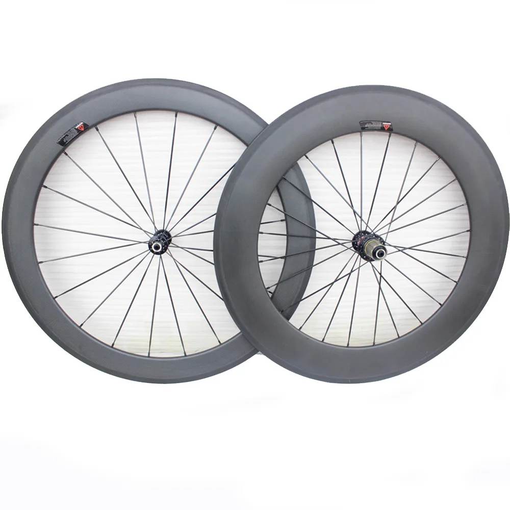 

20 Colors Road Bicycle Carbon Wheels 50mm 60mm 88mm Front+Rear Rim Brake / Disc Brake 700C Carbon Road Bike Wheelset