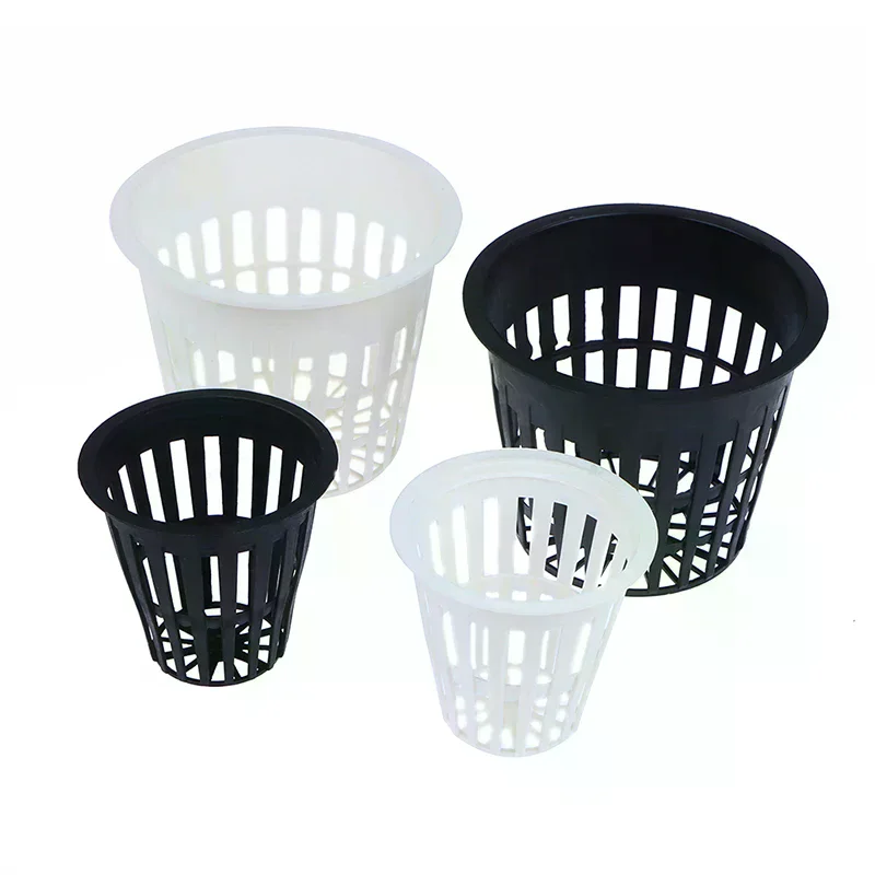 10pc 2 Inch 3 Inch Grow Orchids Hydroponics Cups Planting Mesh Pot Soilless Net Basket Slotted Colonization Container