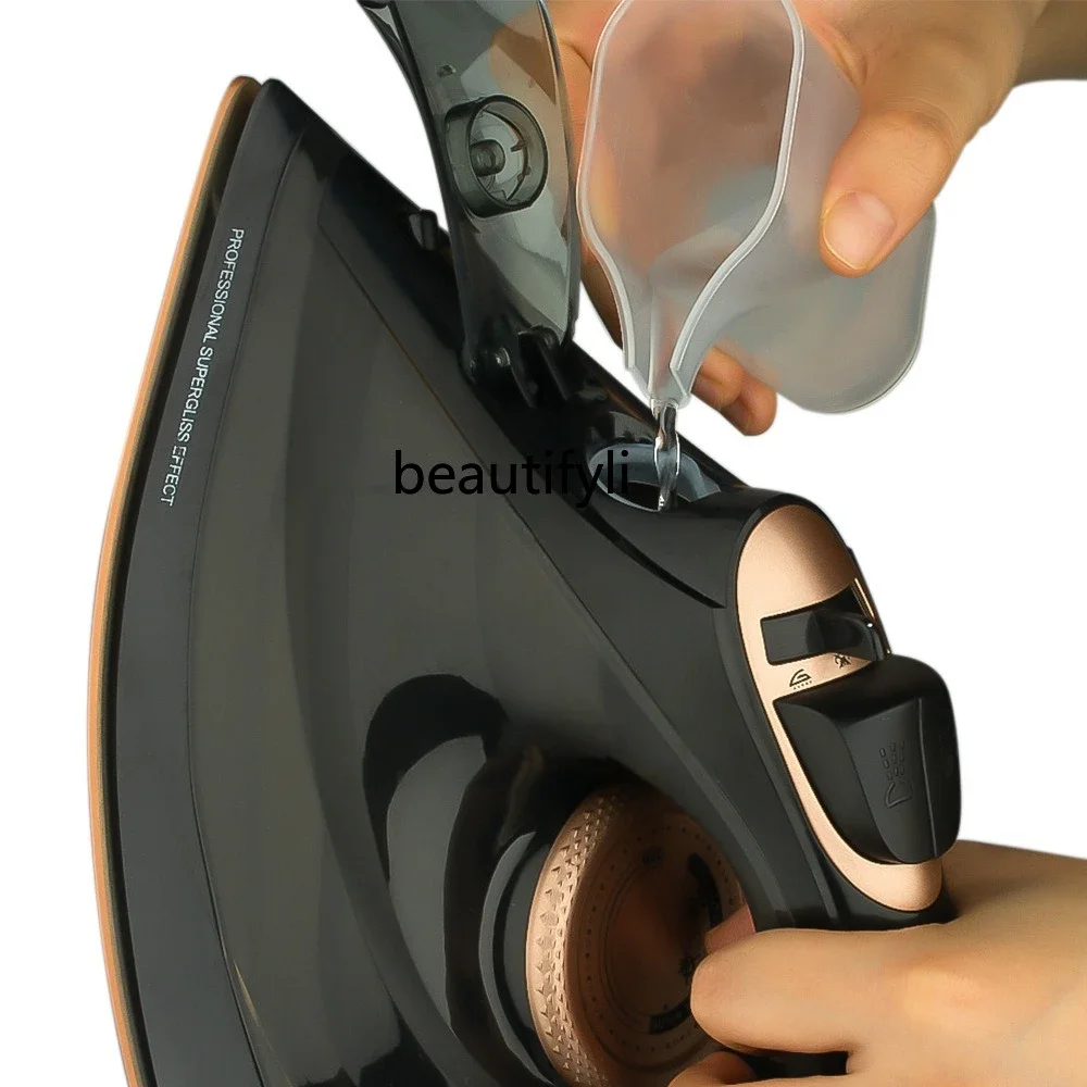 Asmt42 Neues elektrisches Bügeleisen mit Keramikboden, 2200 W