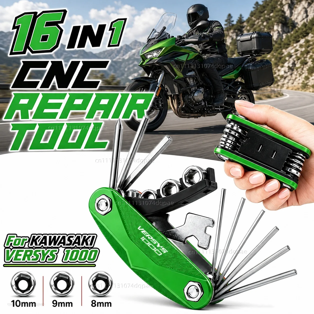 

For KAWASAKI VERSYS 1000 1100 1000SE SE VERSYS1000 VERSYS1000SE 2015-2024 Motorcycle Tool Repair Kit Multifunctional