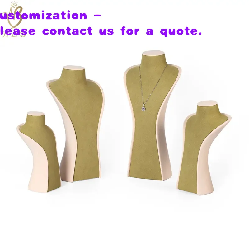 custom.Factory Unique Colorful Jewelry Displays Jewellery Counter Display Necklace Jewelry Display Stand