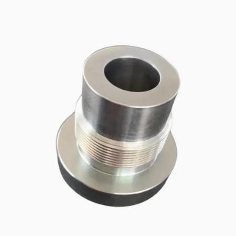 

Factory Custom Precision CNC Machining Service Custom Metal Parts Stainless Steel Single Hole Threaded Fixing Sleeve