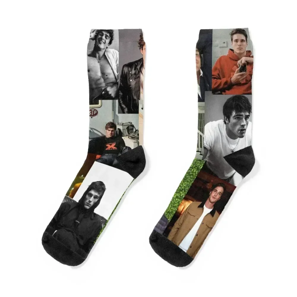 

Jacob Elordi pic collage Socks heated sports and leisure Sports Socks Men's Women's