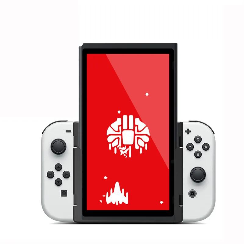 ZUIDID-Switch Game Console Stand, Suporte NS OLED, Suporte Vertical Flip Grip, Acessório do Jogo, Alta Qualidade