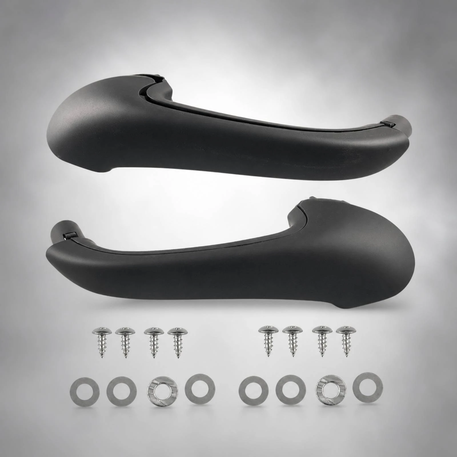 2 Pieces Inner Door Handle Interior Door Opener Hardware Curved for DIYers