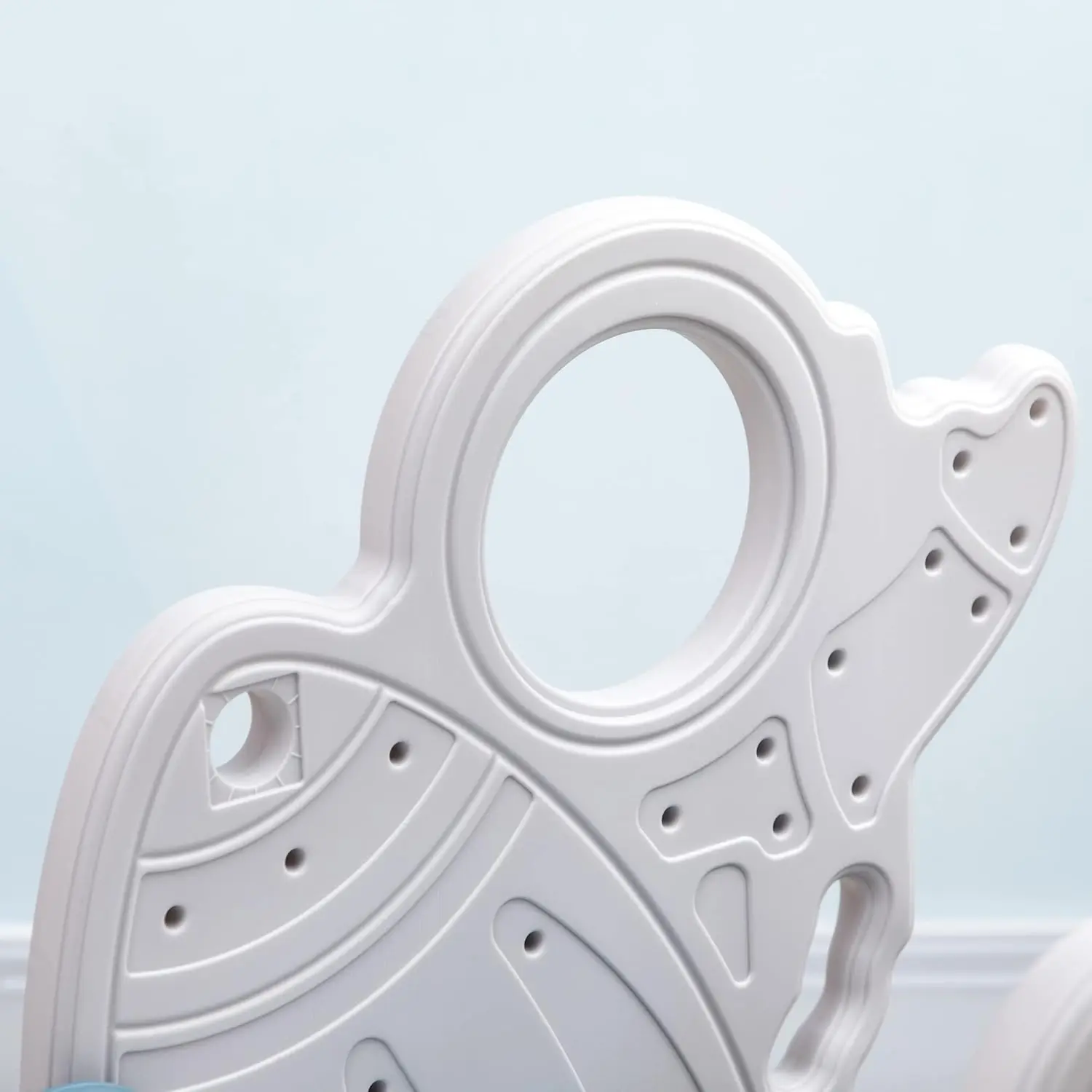 Kids Indoor Slide for Toddlers Ages 1.5-3, Small Toddler Slide, Space Toy Playset for Girls and Boys, Blue