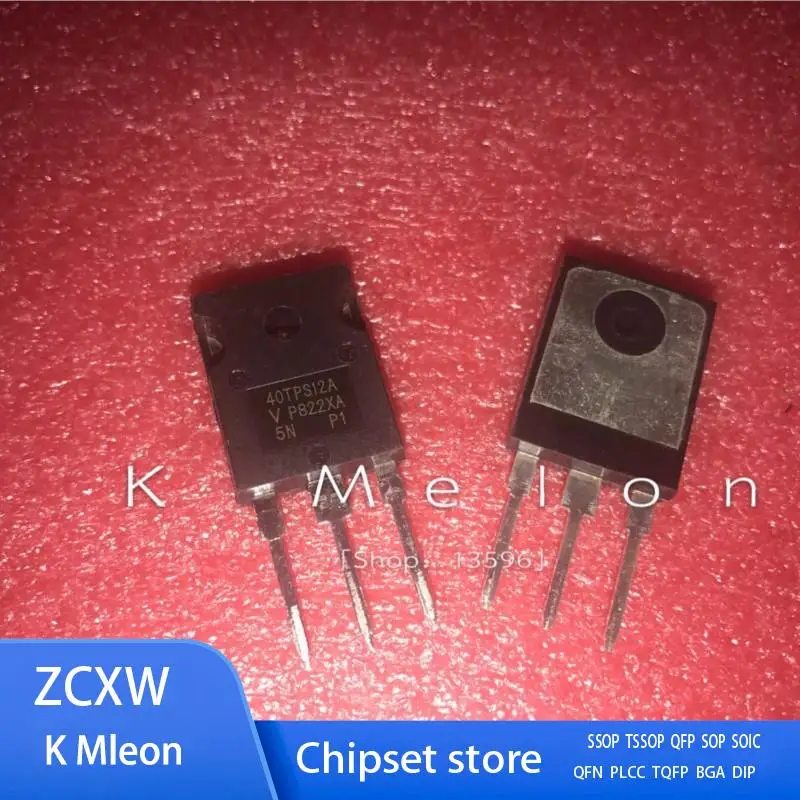 5PCS-50PCS/LOT    40TPS12 40TPS12A 40TPS12AS1  TO-247 40A 1200V