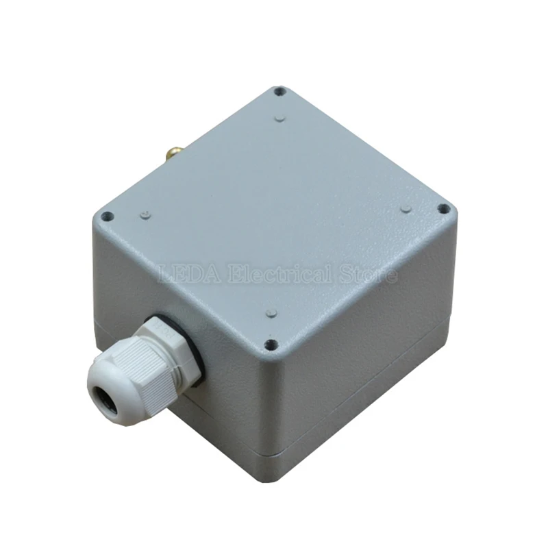 1Pcs 1Hole Button Box Metal Cast Aluminum Button Box 80mmX76mmX60mm Power Box Terminal Box Button Switch WaterProof Box