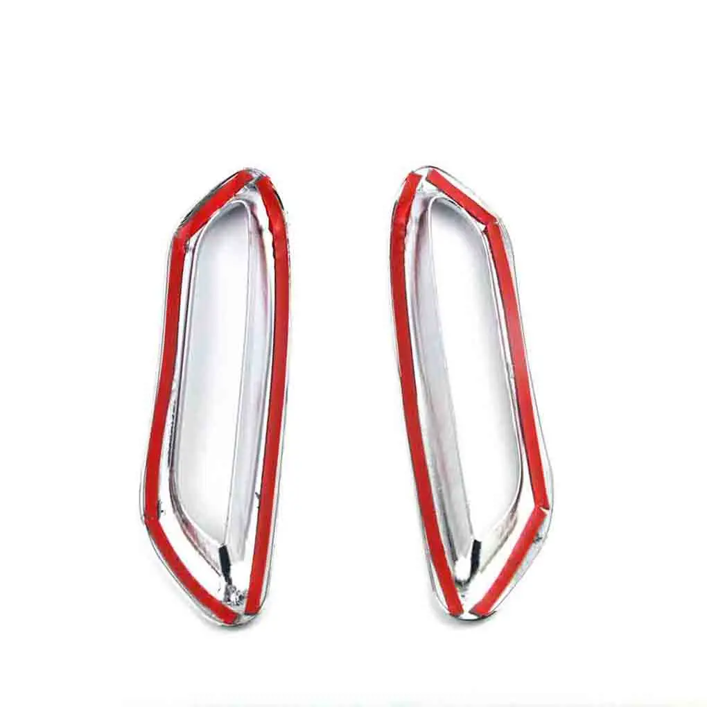 

1 Pair Replacement for Nissan Qashqai J11 2014-2017 Chrome Rear Fog Light Cover Trim Bumper Car Accessories