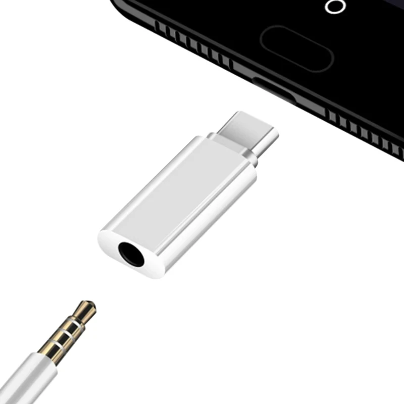 Type-C to 3.5mm Jack Converter Earphone Audio Adapter Cable Type USB C to 3.5 mm Female Headphone Aux Cable for Huawei Samsung