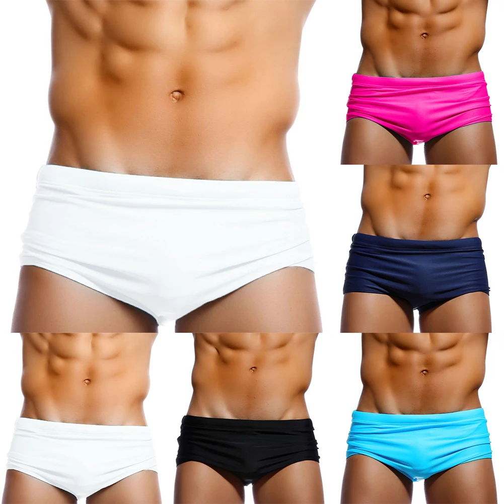 ملابس السباحة ملابس السباحة الناعمة سراويل السباحة الشاطئ ملخصات مريحة الرجال السراويل طويلة الأمد العلامة التجارية الجديدة عالية الجودة