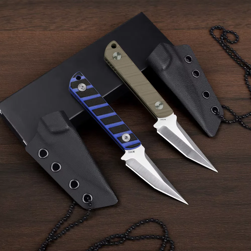

Мини-прямой нож из нержавеющей стали для улицы, EDC, нож для выживания в кемпинге высокой твердости, многоцелевой нож