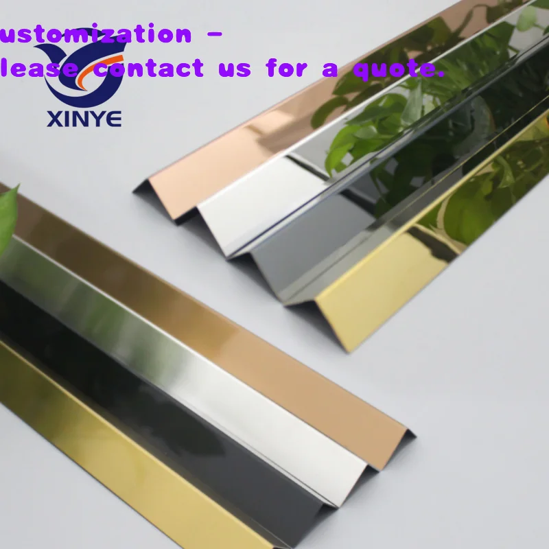 

Горячая новинка: Современный декоративный L-образный профиль из нержавеющей стали для плитки, переходные угловые элементы