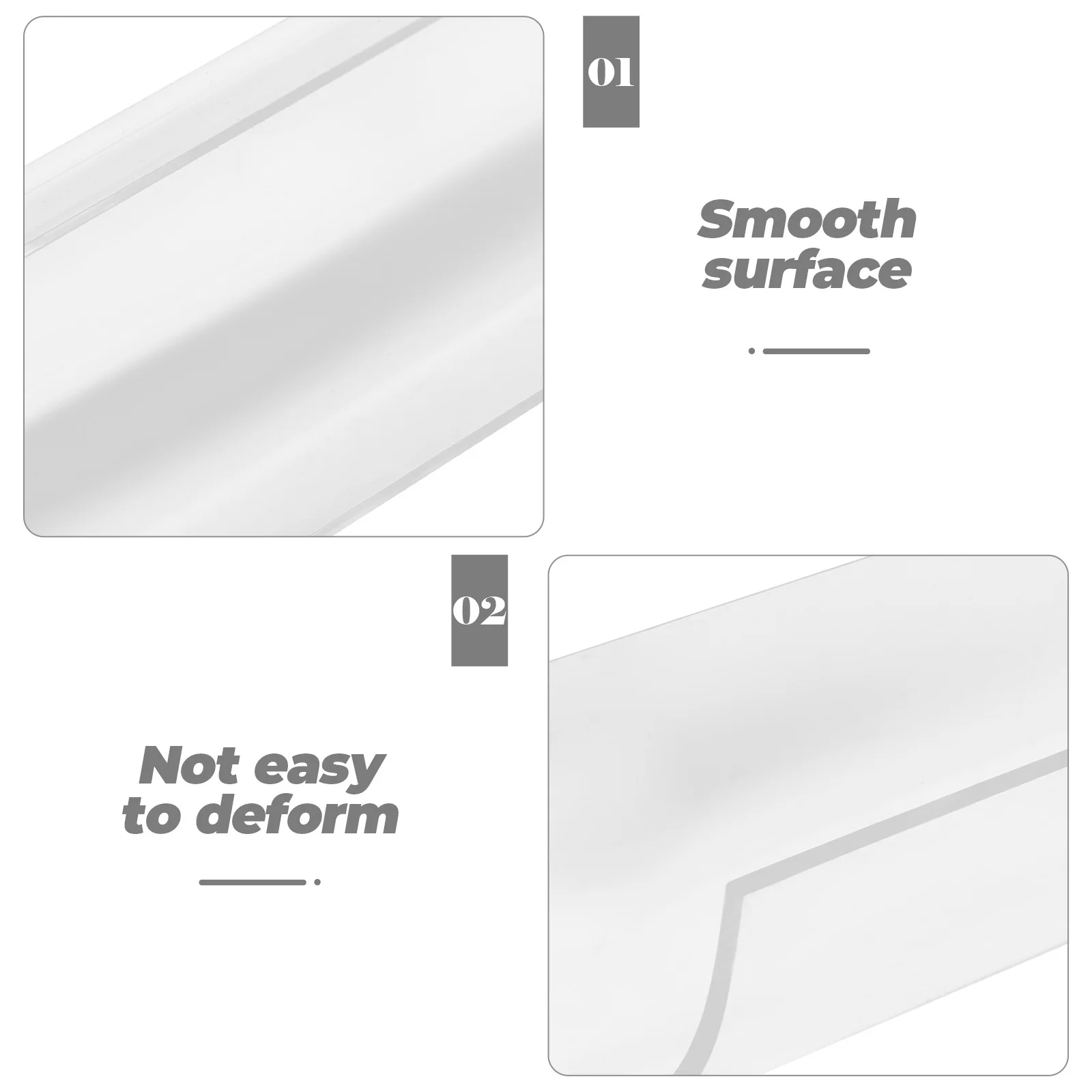 Forma do roladek DIY, akrylowa forma w kształcie litery U do idealnych roladek na każdym razie, akcesorium do pieczenia, forma do robienia roladek.