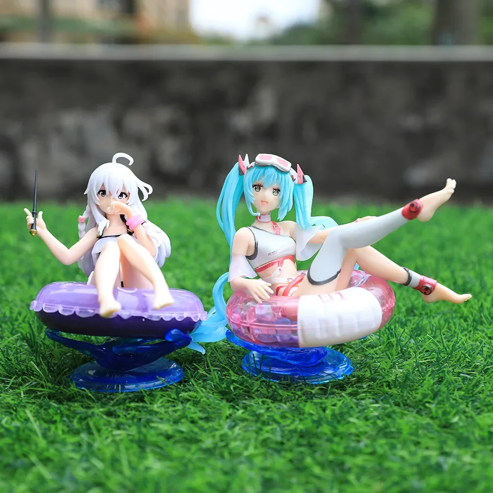 Hatsune Miku Family Anime Girl Figures Hatsune Miku Project DIVA Action Figure Collection figurine modello bambola regali giocattoli per bambini