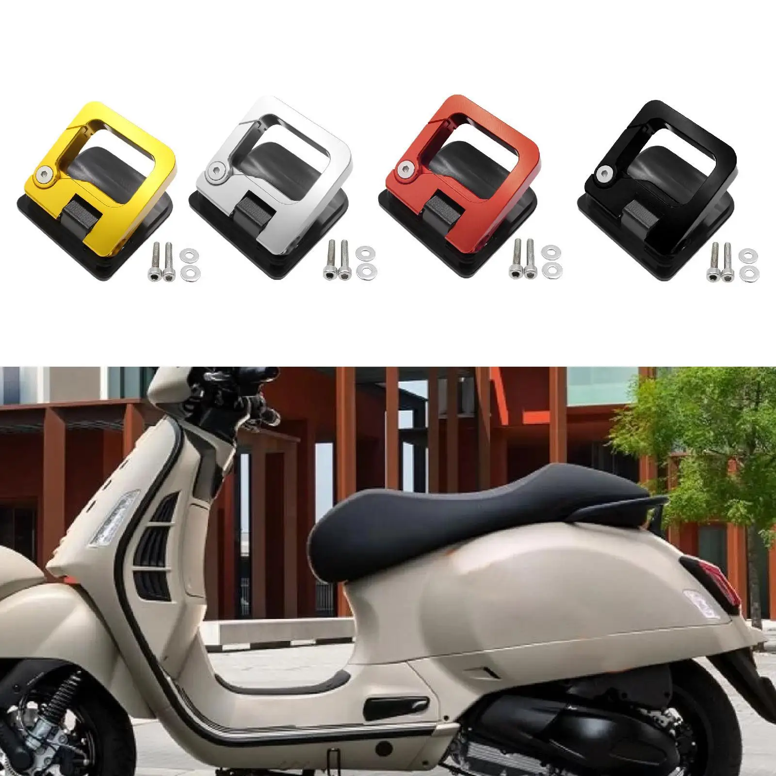 

Motorcycle Hook Scooter Hook Replacement Fitting Bracket Spare Easy Installation Helmet Hanger for Gtv 300 2023-2025