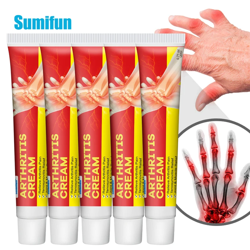 

Sumifun 1/3/5pcs Tenosynovitis Treatment Cream To Finger Joint Wrist Arthritis Pain Relief Tendon Sheath Ganglion Cyst Ointment