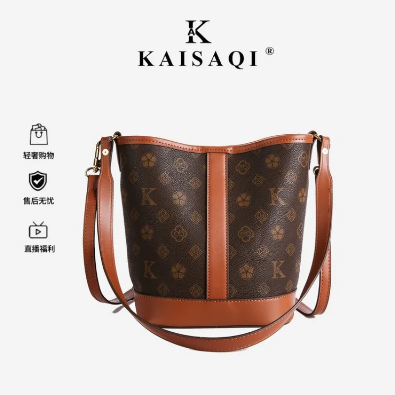 

Дизайнерская женская сумка через плечо Премиум-кожаная сумка через плечо Женская сумка-тоут Элегантный бренд Классический роскошный аксессуар