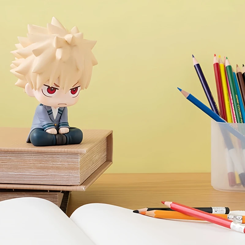بطلي الأكاديمية أنيمي q-النسخة سلسلة الشكل شوتو Bakugou Boku Izuku Duke Pvc 10 سنتيمتر عمل شخصية الأطفال هدية جمع