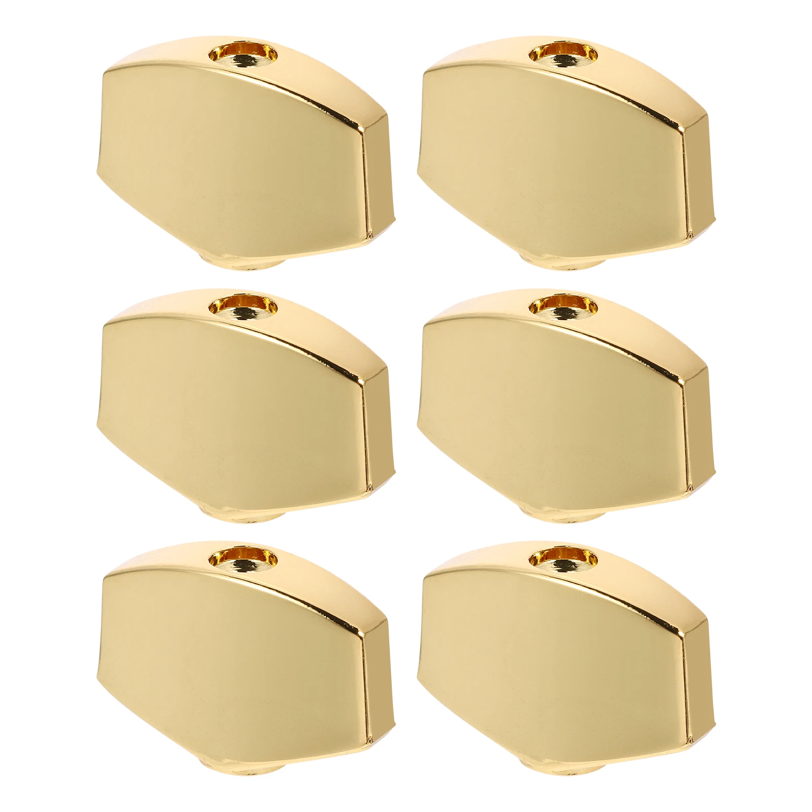 

6 Sets Guitar Tuners Tuning Peg Cap Keys Machines Acoustic Parts Locking Buttons