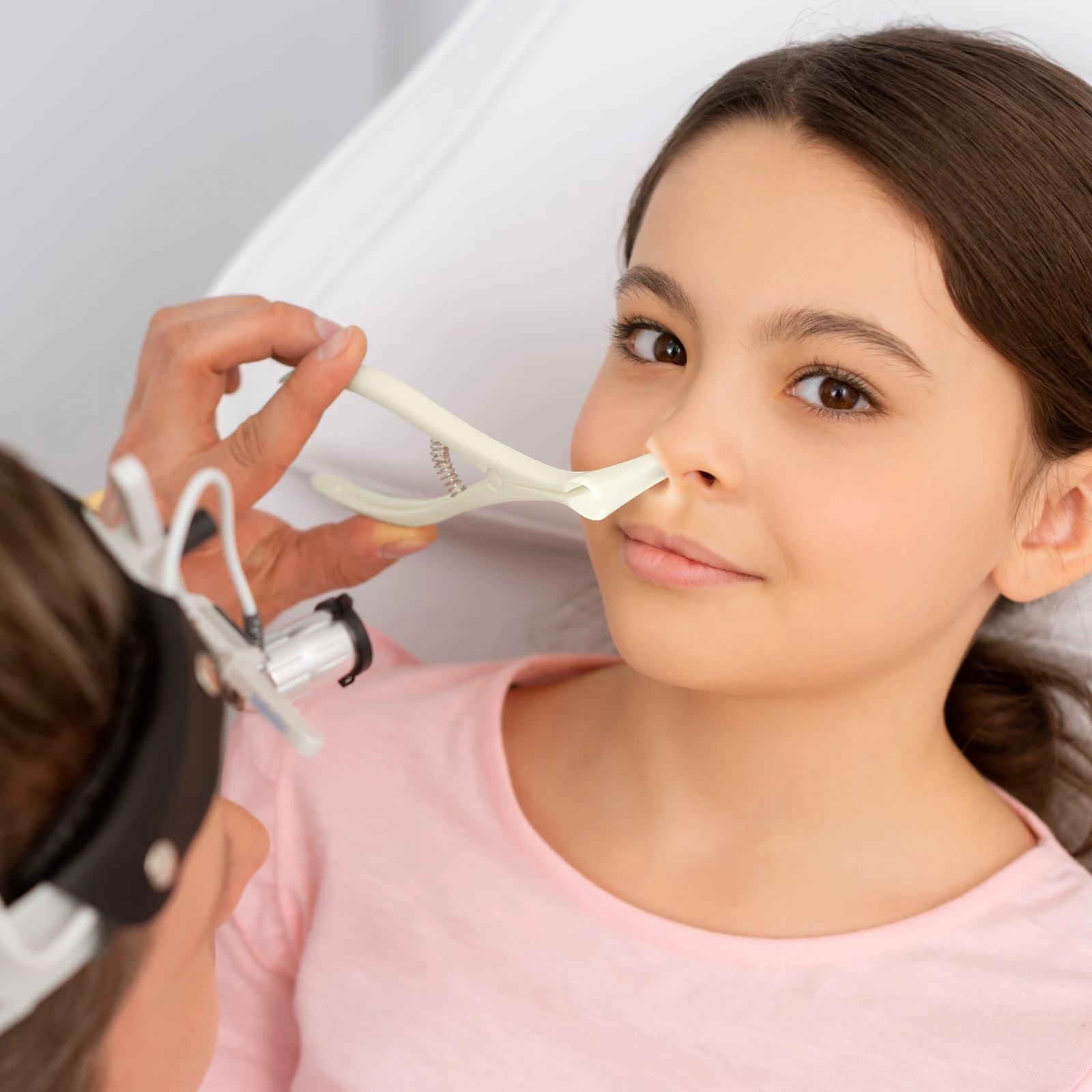 Specchio per visita medica per strumenti per chirurgia nasale con rinoscopio monouso sterile da 10 pezzi per specializi orl