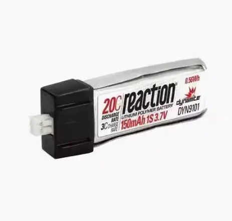 Dynamite Reaction 1S 3.7V 150mAh 20C LiPo-Akku battery for Micro Horizon DYN9101 airplane dyn9101 eflite /charger