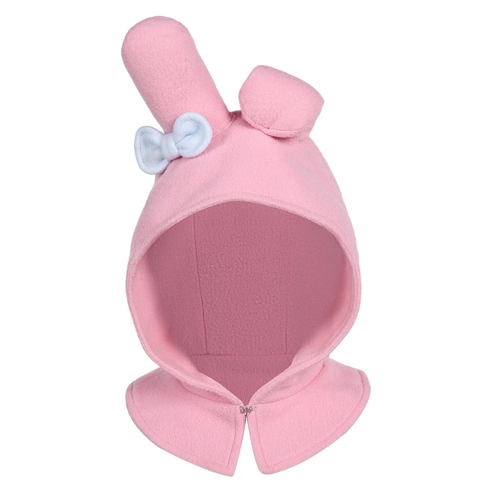 Crianças melodia cosplay chapéu rosa boné meninas headwear outfits fantasia halloween carnaval festa traje acessórios presentes