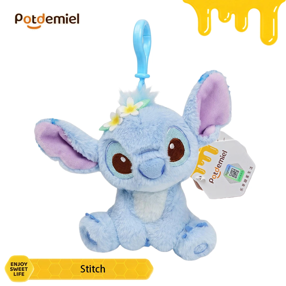 Potdemiel Disney Lilo & Stitch Figura de Peluche, Decoración para Mochila, Decoración para Bolso, Adorno para Teléfono, Regalo de Agradecimiento, Duradero