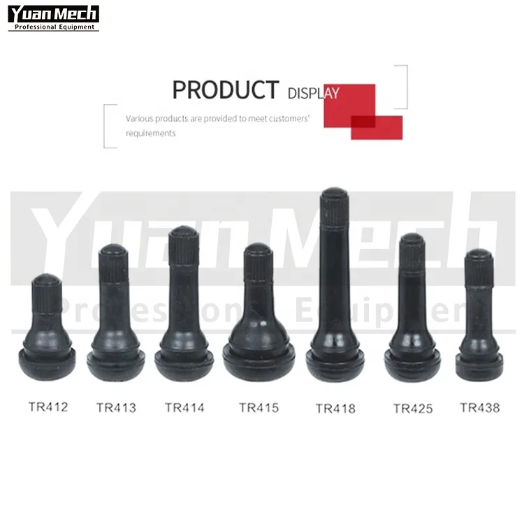 

TR412 Car Truck High Pressure Standard Length Snap-in Brass Tubeless Tire Valve Stem