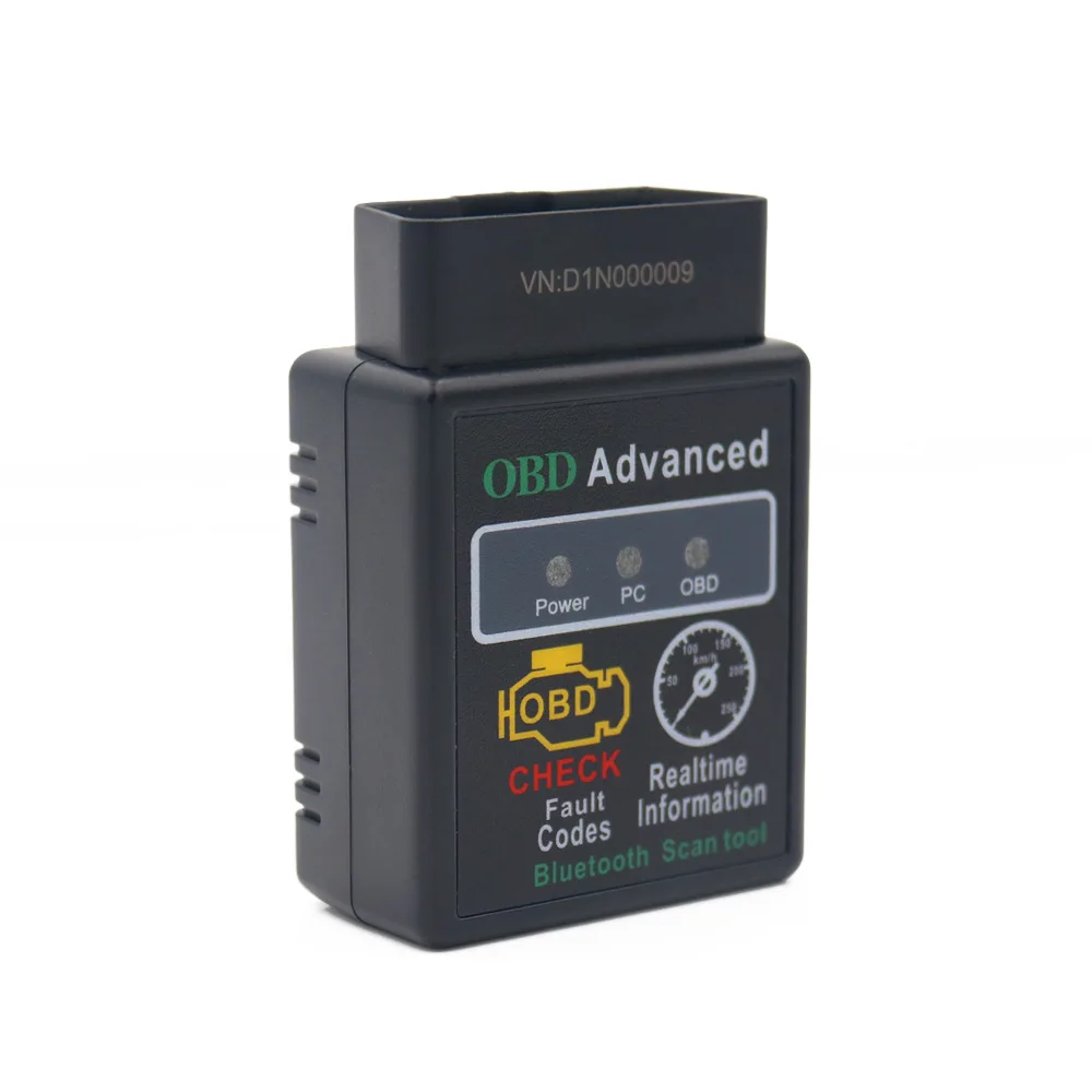 블루투스 OBDII 스캐너, Elm327 V1.5 코드 리더, OBD2 진단 도구, 진단 스캐너, 안드로이드 IOS 윈도우 ELM 327 스캔 도구