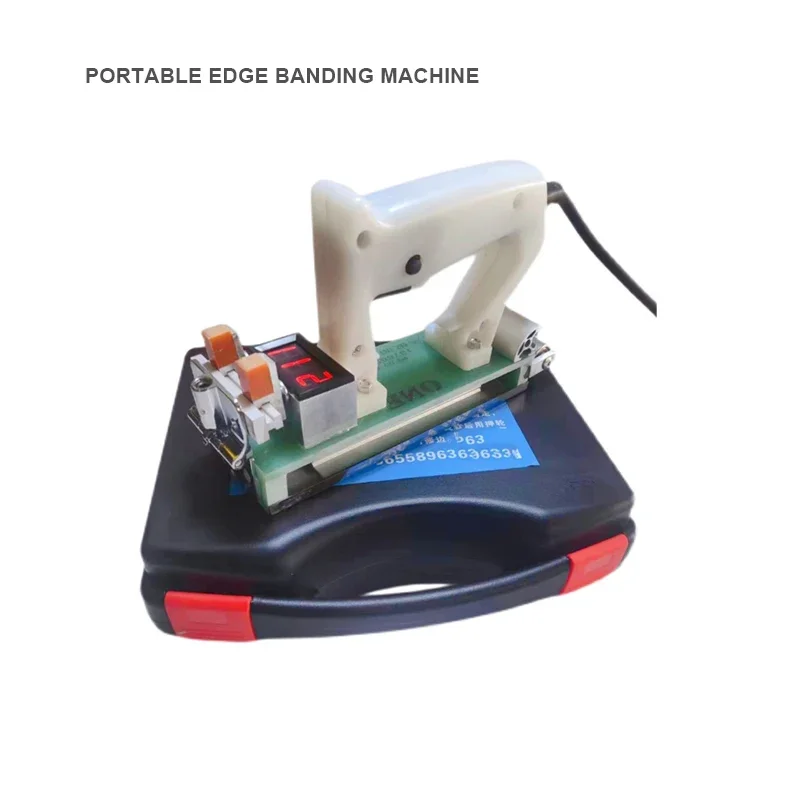 

Woodworking Portable Edge Banding Machine Constant Temperature Wood PVC Manual Edge Bander For Self-adhesive Edge Banding